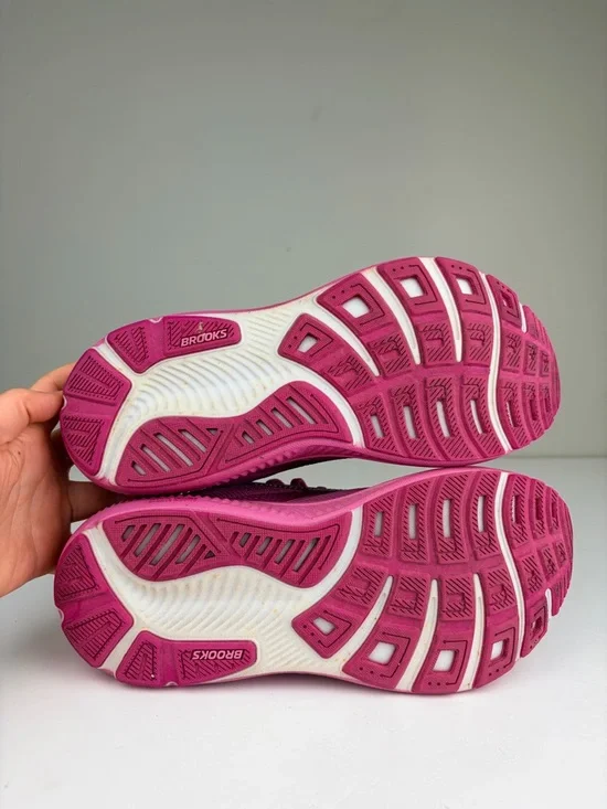 Brooks Ghost 17 Running Shoes Pink Gold Women’s Size 9 B - Picture 13 of 13